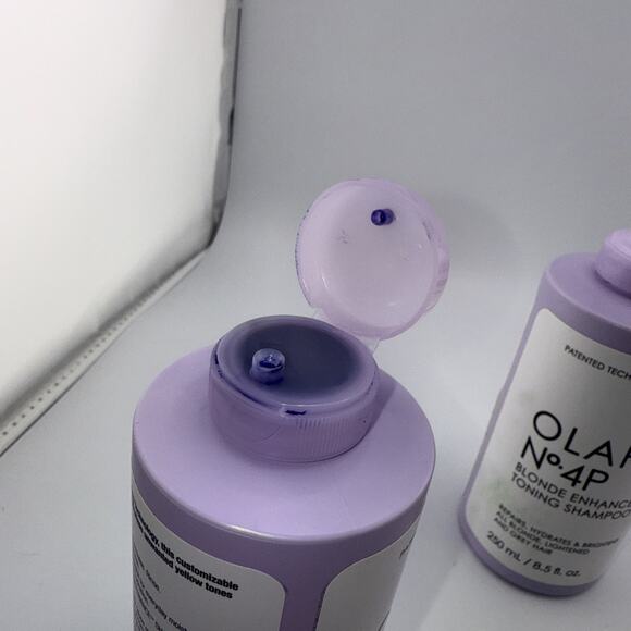2x Olaplex No. 4P Blonde Enhancer Toning Purple Shampoo 8.5 oz (2 pack) Damaged - Picture 2 of 4